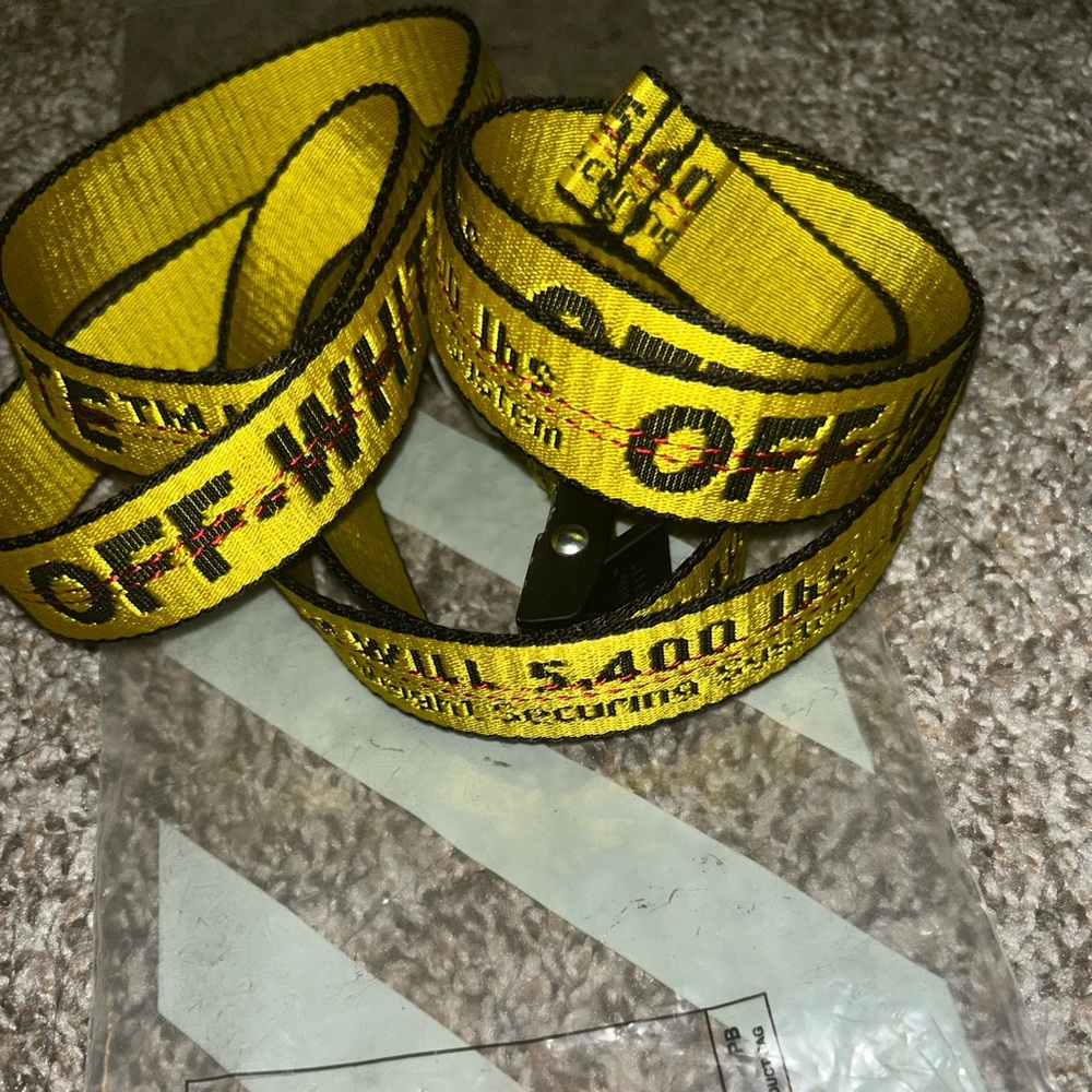 Mini industrial Off-White belt